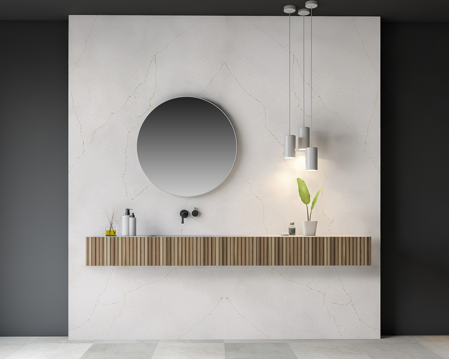 Calacatta Vivaldi Gold tam plaka