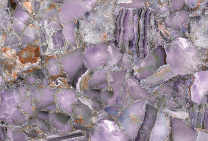 Glacier Amethyst - Coante Lumina Serisi