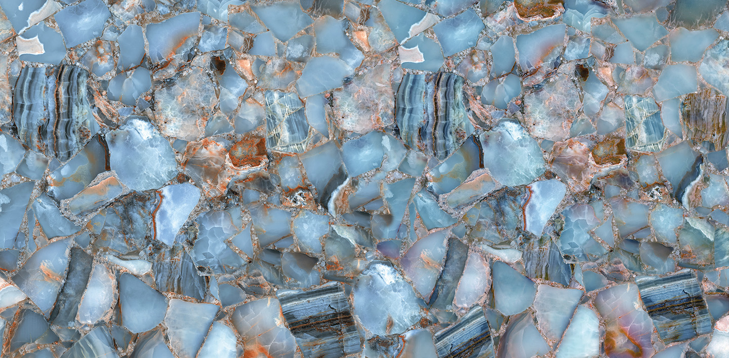 Glacier Blue tam plaka