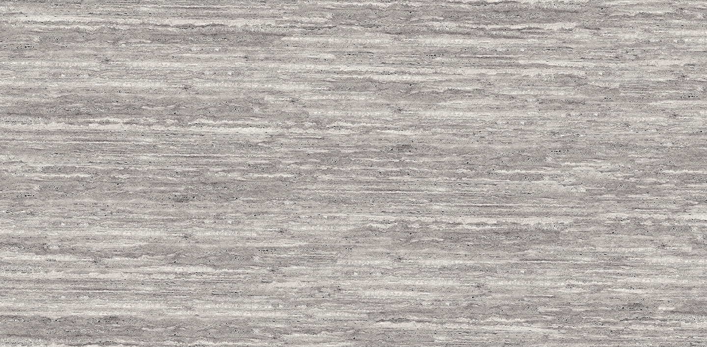 Silver Travertine tam plaka